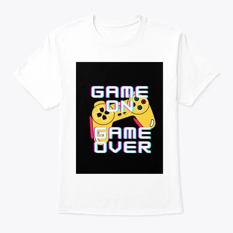 Game on Game over T-shirt